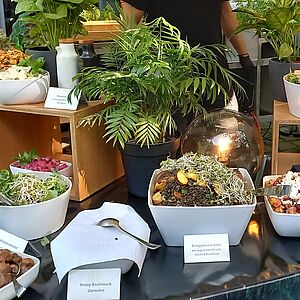 frisch aufgetischt und so lecker