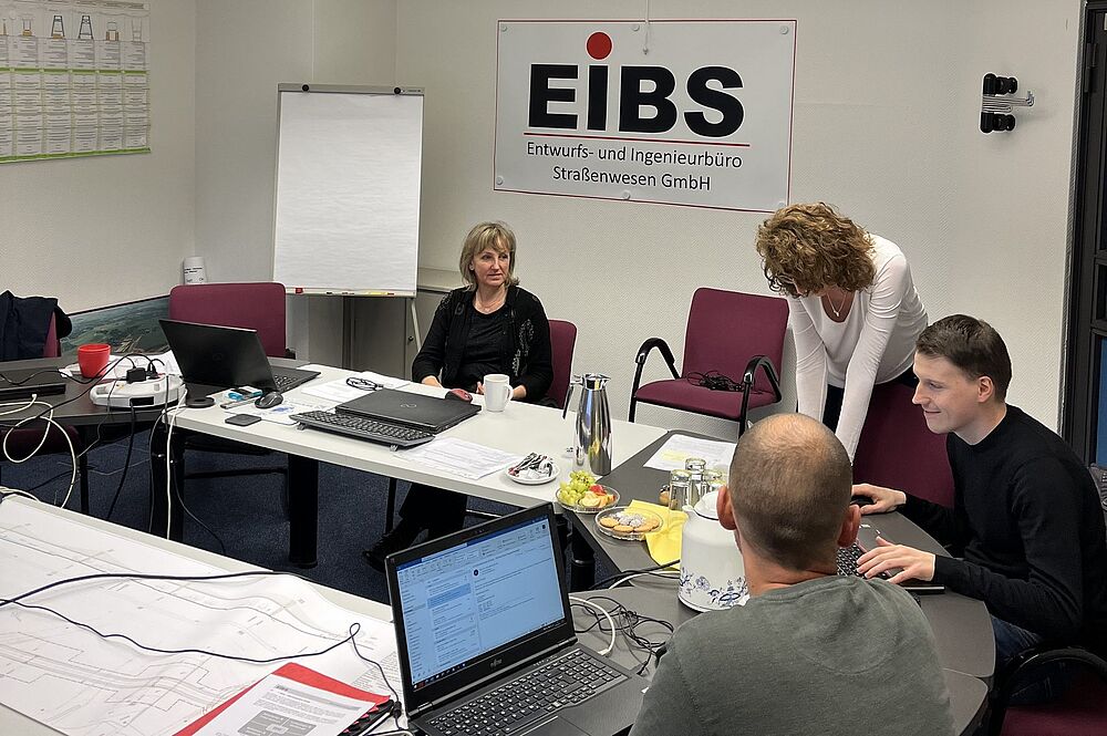 Arbeit in den Workshops
