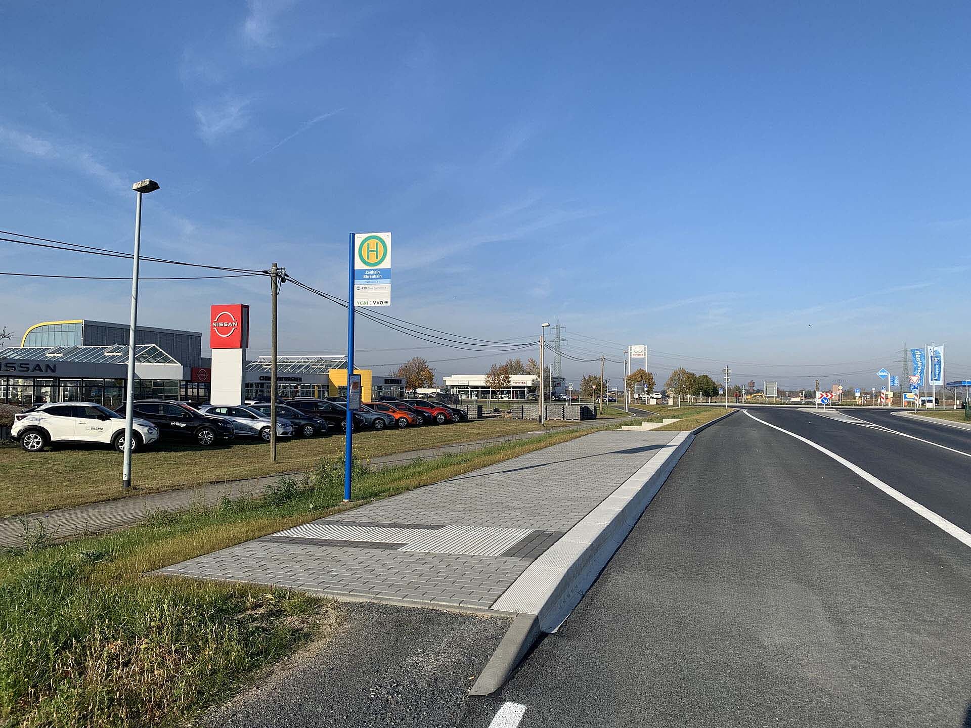 Haltestelle Ehrenhain