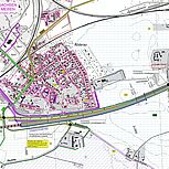 Übersichtsplan, Kartengrundlage: GeoSN, dl-de/by-2-0 (https://www.govdata.de/dl-de/by-2-0)