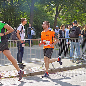 Stadion schon in Sicht