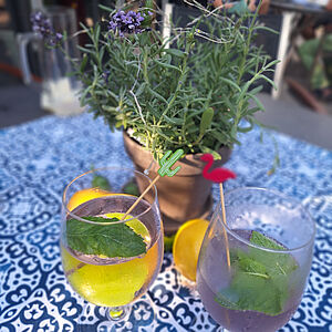 sommerliche Wärme und der Duft von Lavendel