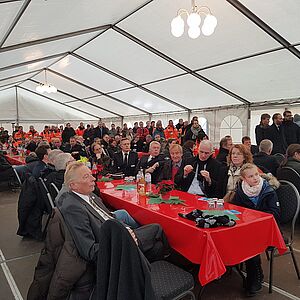 Über 100 Gäste waren geladen