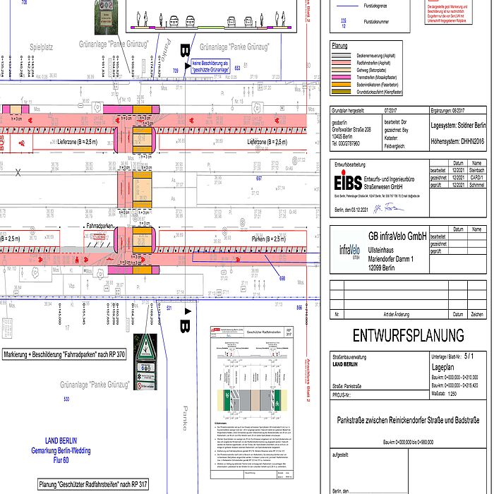 Ausschnitt Lageplan