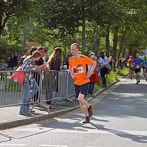 immer weiter, auch wenn die Seite sticht