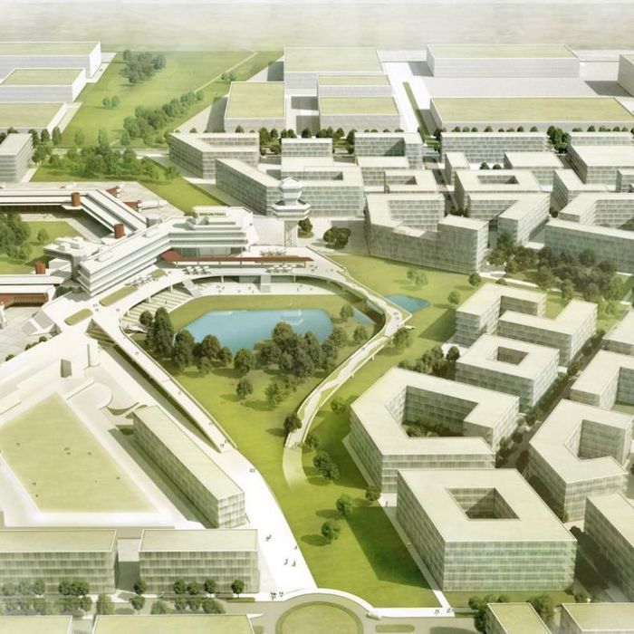 Visualisierung Städtebauliche Vorqualifizierung Quelle: Tegel Projekt GmbH, rha - reicher haase associierte GmbH 2014